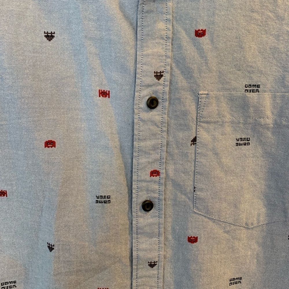 Game Over Button Down Shirt by Divided - Picture 3 of 8